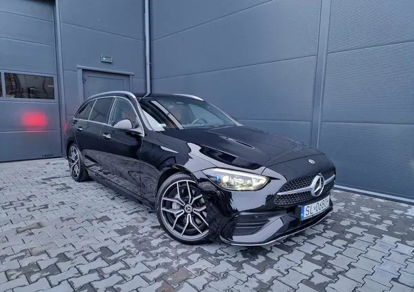 śląskie Mercedes-Benz Klasa C cena 199000 przebieg: 34000, rok produkcji 2021 z Rybnik